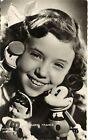 PC DISNEY, MARIE FRANCE, MICKEY MOUSE PUPPET, Vintage Postcard (b27916)