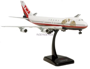 para Hogan para TWA para Boeing 747-100 N93108 KIT 1:200 modelo de avión - Imagen 1 de 1