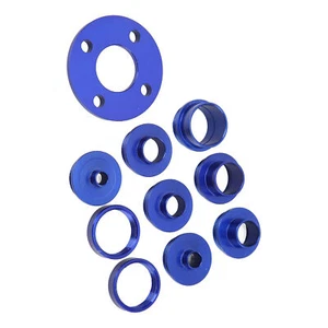 10x Router Template Guides Bushing AluminumAlloy Router Bit Template Bushing Set - Picture 1 of 22