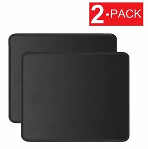 2-Pack Non-Slip Mouse Pad Stitched Edge PC Laptop For Computer PC Gaming Rubber - Picture 1 of 5