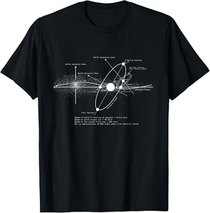 Sonnensysteme Diagramm Astronomie Liebhaber Astronom Weltraum Geschenk Unisex T-Shirt - Bild 1 von 3