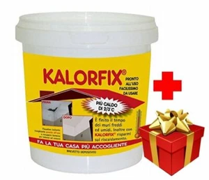 KALORFIX TECNOSTUK FISSATIVO ISOLANTE TRASPIRANTE TERMICO INTERNI ESTERNI+regalo - Foto 1 di 4