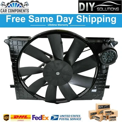 Nuevo ventilador de refrigeración del radiador TRQ y motor para Mercedes Benz CL500 CL55 S430 2000-2001 Foto 1 de 4