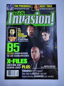 Sci-Fi Invasion (magazine) - Spring 1998 - Babylon 5 / X-Files / Godzilla - Imagen 1 de 2