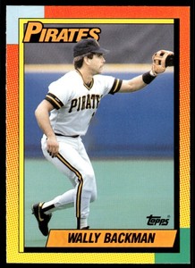 1990 Topps Traded Wally Backman Pittsburgh Pirates #5T