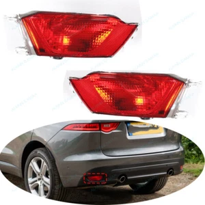 Rear Bumper Fog Driving Light Reverse Lamp l Fit For Jaguar F-Pace 2017-2019,L&R - Picture 1 of 11