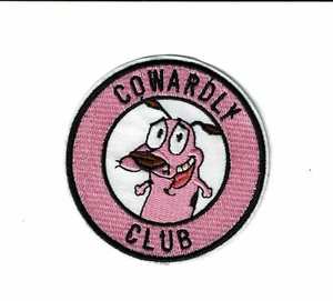 Parche de hierro en parches bordados COURATURE the DOG Cowardly Club. - Imagen 1 de 1