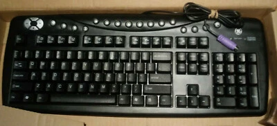 GE Office Keyboard WK2803 PS/2 Connection Wired - Image 1 of 4