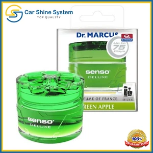 Green Apple Car Gel Senso DELUXE Car Home AIR FRESHENER Perfume Gel 50ml - Picture 1 of 8