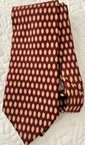 Collana Hilditch & Key Saks Fifth Avenue 4""x57"" oro rosso seta geometrica - Foto 1 di 2