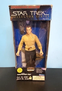 CAPTAIN CHRISTOPHER PIKE Vintage 1996 Star Trek Collector Series Playmates - Picture 1 of 6