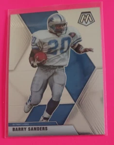 2020 PANINI MOSAIC BARRY SANDERS NFL FOOTBALL CARD #76 DETROIT LIONS STAR NMMT - Picture 1 of 3