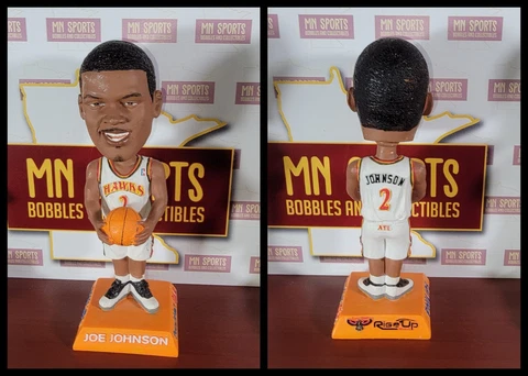 Joe Johnson SGA Bobblehead Foco NBA Atlanta Hawks Cover