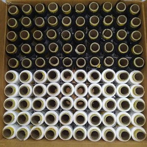 Polyester Thread For Sewing Machine Color Black & White Pack Of 100 J712 - Picture 1 of 4