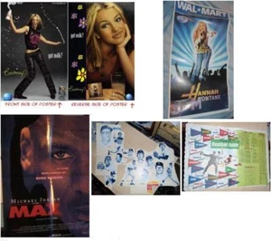 BRITNEY SPEARS Got Milk? MICHAEL JORDAN Burger King 73-78 Baseball Guide POSTER - Picture 1 of 8