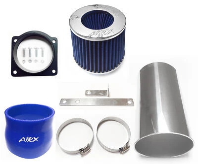 Kit de admisión de aire AirX Racing azul para Ford F-150 Bronco 1994-1996 5,0 L 5,8 L V8 Foto 1 de 2