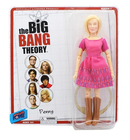 Big Bang Theory 8" Retro Clothed Action Figure, Penny Cover