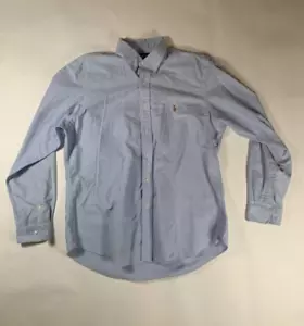 Ralph Lauren Button Down Herren XL Langarm Freizeit Hell Himmelblau Oxford Büro - Bild 1 von 6