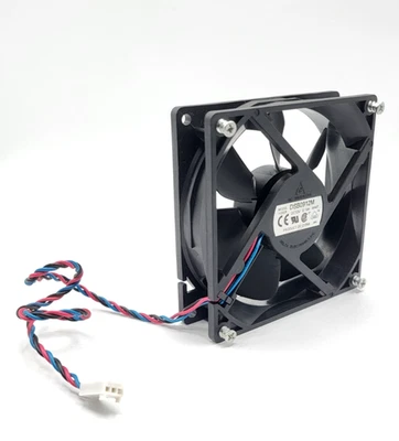 Delta Electronics DSB0912M - Case Cooling Fan - DC12V  0.19A - 3-Pin + screws x4 - Image 1 of 2