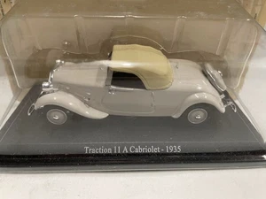 CITROEN Traction 11 A CAbriolet 1935 1:43 Atlas model car diecast modelcar - Picture 1 of 1