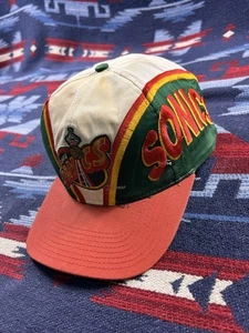 Sombrero Snapback Años 90 NBA Seattle Sonics Supersonics Twins Enterprise De Colección - Imagen 1 de 16