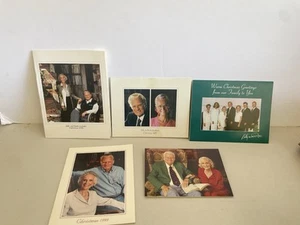 Vintage Lot/5 Billy Graham Christmas Greeting Cards 1996-1999, 2005 - Picture 1 of 1