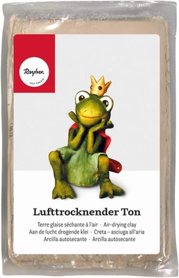 Argilla Essiccante All'Aria, Bianca, 500 G, Pasta Modellante, Indurente All'Aria - Immagine 1 di 4