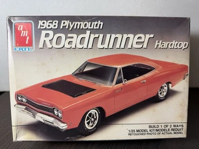 1/25 AMT/Ertl 1968 Plymouth Roadrunner Hardtop 1989 Model Kit  #6515 - Image 1 of 4