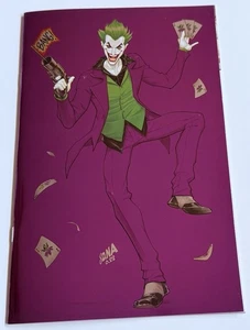 Joker the Man Who Stopped Laughing #1 2022 David Nakayama Foil Var High Grade - Imagen 1 de 1