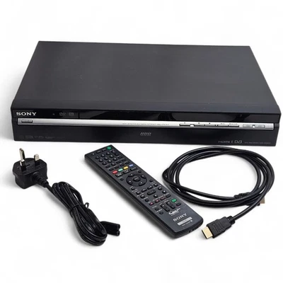 Sony RDR-HXD870 DVD HDD Recorder 160GB Freeview HDMI USB – Remote & Cables - Image 1 of 4