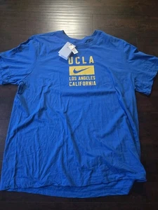 NUEVO CON ETIQUETAS UCLA Bruins Nike Jordan Script Camisa Para Hombres XXL - Imagen 1 de 1