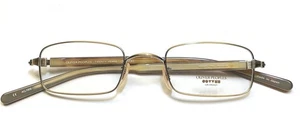 Oliver Peoples Arnaldo AG/008 Eyeglasses Glasses Antique Gold 46-21-140 Petite - Picture 1 of 9