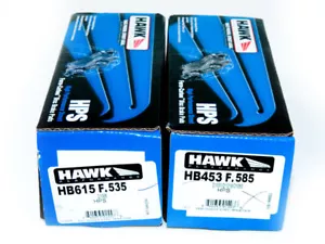 Hawk Performance HPS Front & Rear Brake Pads Mitsubishi Evolution EVO X 10 NEW - Picture 1 of 1
