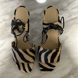 Maryam Nassir Zadeh Women's Black and Beige Sandals - Picture 1 of 9