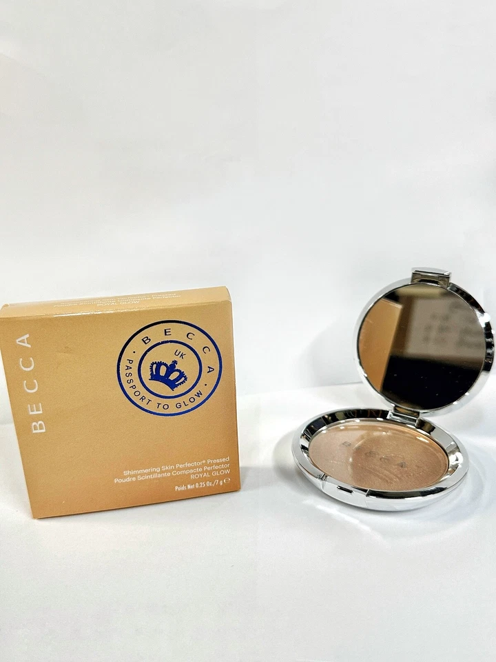 BECCA Limited Edition UK Shimmering Skin Perfector Pressed Royal Glow 7g