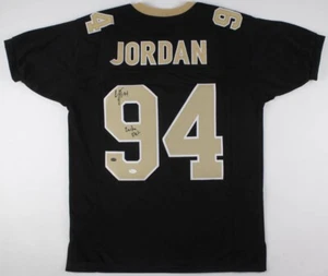 Cameron Jordan Signed New Orleans Saints Jersey Inscribed "Who Dat" (JSA COA) - Picture 1 of 2