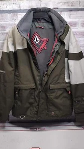 Volcom Mens Science Nimbus 90's Snowboard Winter Jacket Medium - Picture 1 of 23