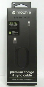 mophie PRO cable USB-A male to USB-C male USB Type C - 2 meters (6.6 ft) - Picture 1 of 2