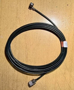 DV DV27 Aerial Coax lead RG58 5m Old Style Sirio plug (No Pin) - Picture 1 of 2