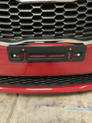 Front License Plate Tag Holder Bumper Kit Bracket for ALFA ROMEO FIAT MASERATI - Image 1 of 4