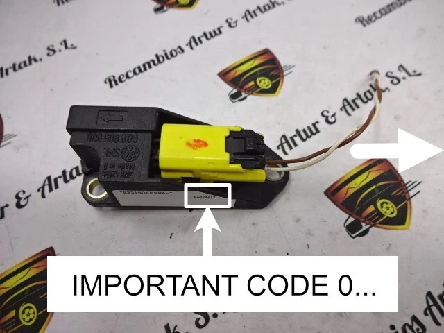 Sensor VW SEAT 6Q0909606 600909606 6O0909606 5WK42895 - CODE 0 - Immagine 1 di 3