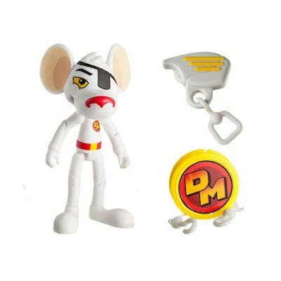 Danger Mouse Zip-Line Action Figure Retro 1980's TV Show - Image 1 of 4