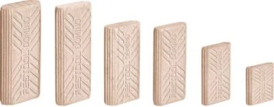 Festool Domino Cheville Hêtre D8x40mm 130 Pièce 494940 - Photo 1/4