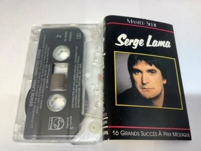 SERGE LAMA Cassette Tape MASTER SERIE 1988 Phonogram Records Canada P4-30099 - Image 1 of 4