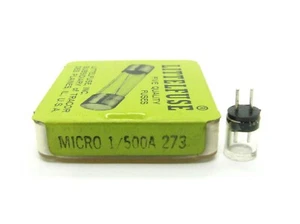 1x 2mA 125V - Very Fast-Acting Microfuse, Board Mnt - Littelfuse 273.002 *NOS* - Picture 1 of 1