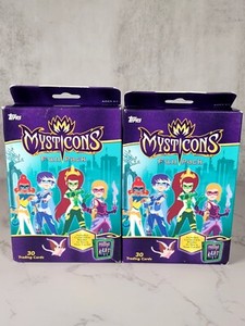 (2) 2018 Topps Mysticons Trading Cards 30ct Each Brand New Sealed