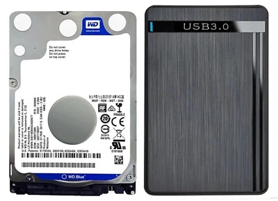 500GB WD 2,5 Hard Drive 500 GB IN External Usb-Iii Mobile Housing Case - Image 1 of 4
