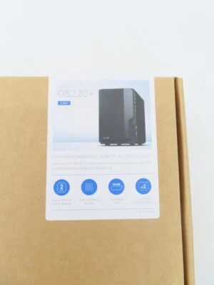 SYNOLOGY Diskstation DS220+ NAS 2-Bay + TOSHIBA NAS N300 16TB (2 x 8TB) - Bild 1 von 4