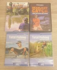Fishing Dvd Bundle New and Used Free Postage 