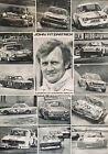 SIGNED JOHN FITZPATRICK RACING GT CHAMPION 1972 1974 POSTER PORSCHE RS FORD BMW 